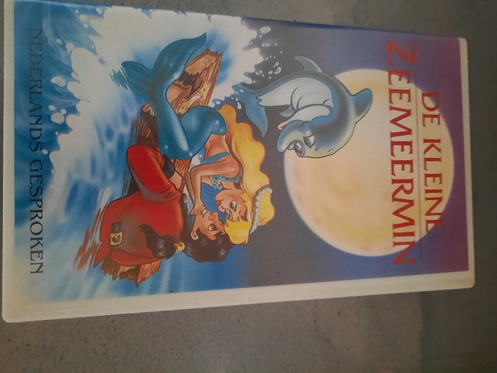 DE KLEINE ZEEMEERMIN! Mooie Tekenfilm Op VIDEO!, Cd's en Dvd's, Alle leeftijden, Ophalen of Verzenden, Zo goed als nieuw, Kinderprogramma of -film