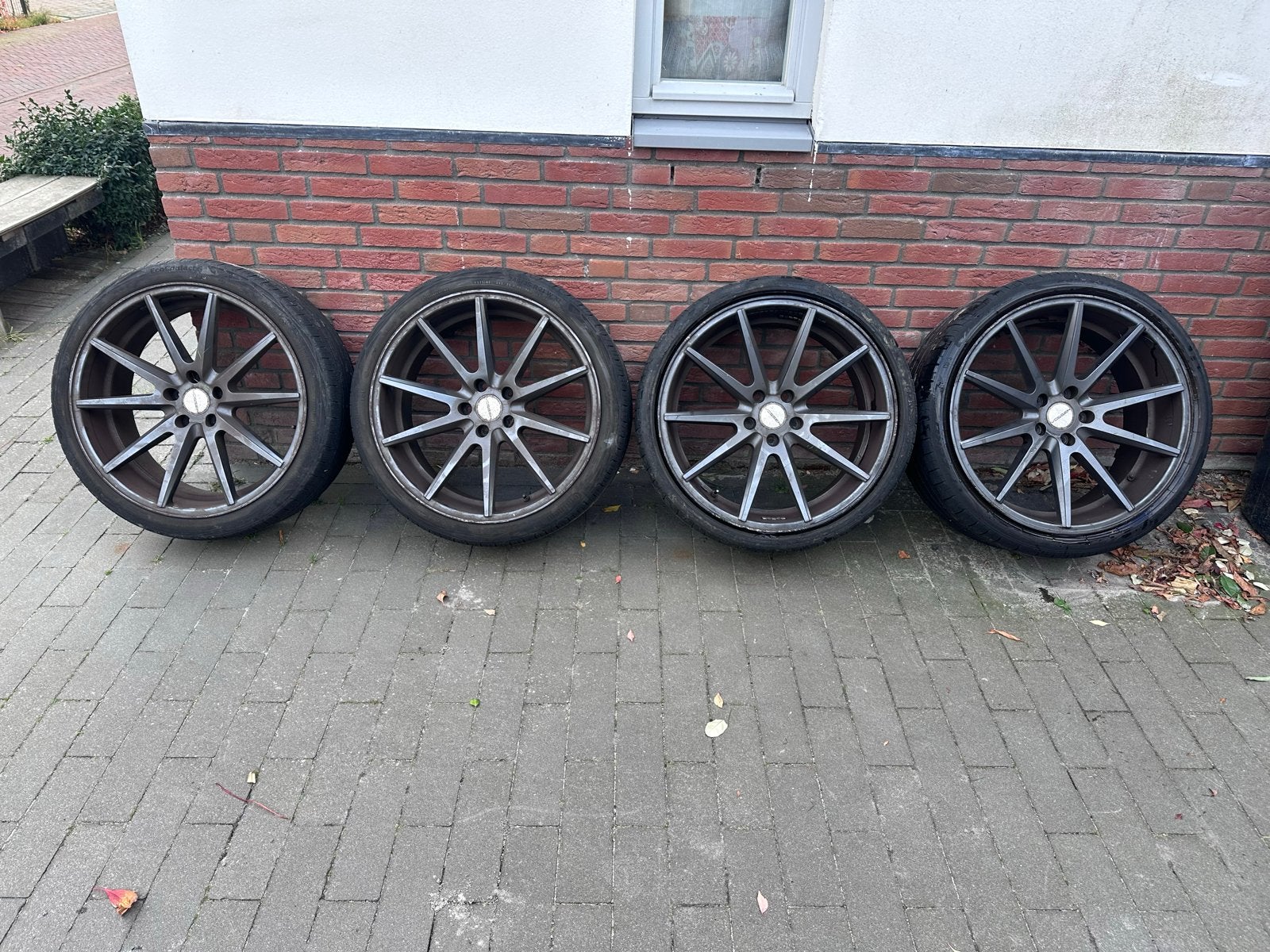 21 inch Vossen velgen met banden voor BMW 5x120, Ophalen, Banden en Velgen, 21 inch, Personenwagen