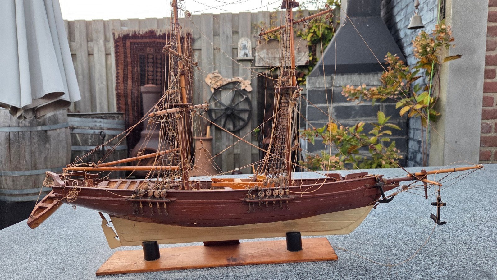 prachtige juwiler handgemaakte schip, Hobby en Vrije tijd, Ophalen of Verzenden