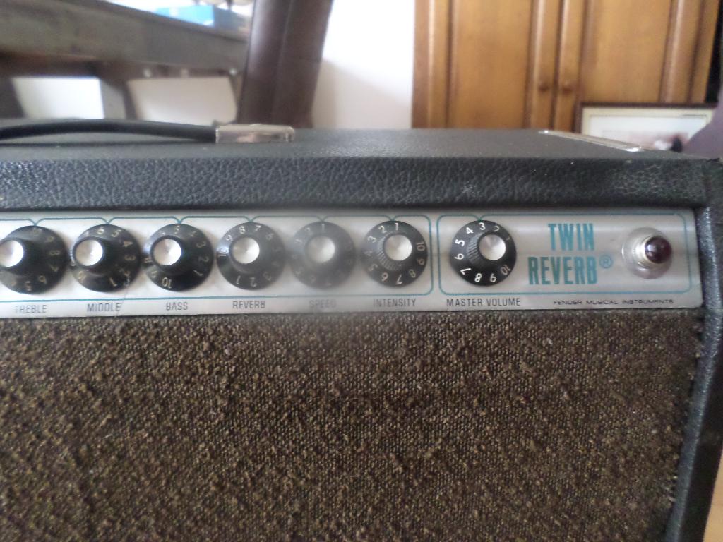 Fender twin reverb.versterker, Muziek en Instrumenten, Ophalen, Gebruikt, Gitaar, 100 watt of meer