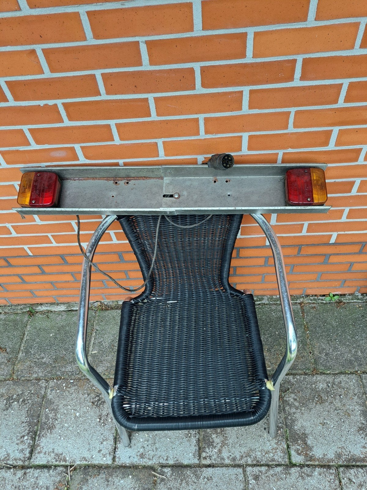 lichtbalk werkend met 9 polige stekker, Ophalen, Gebruikt