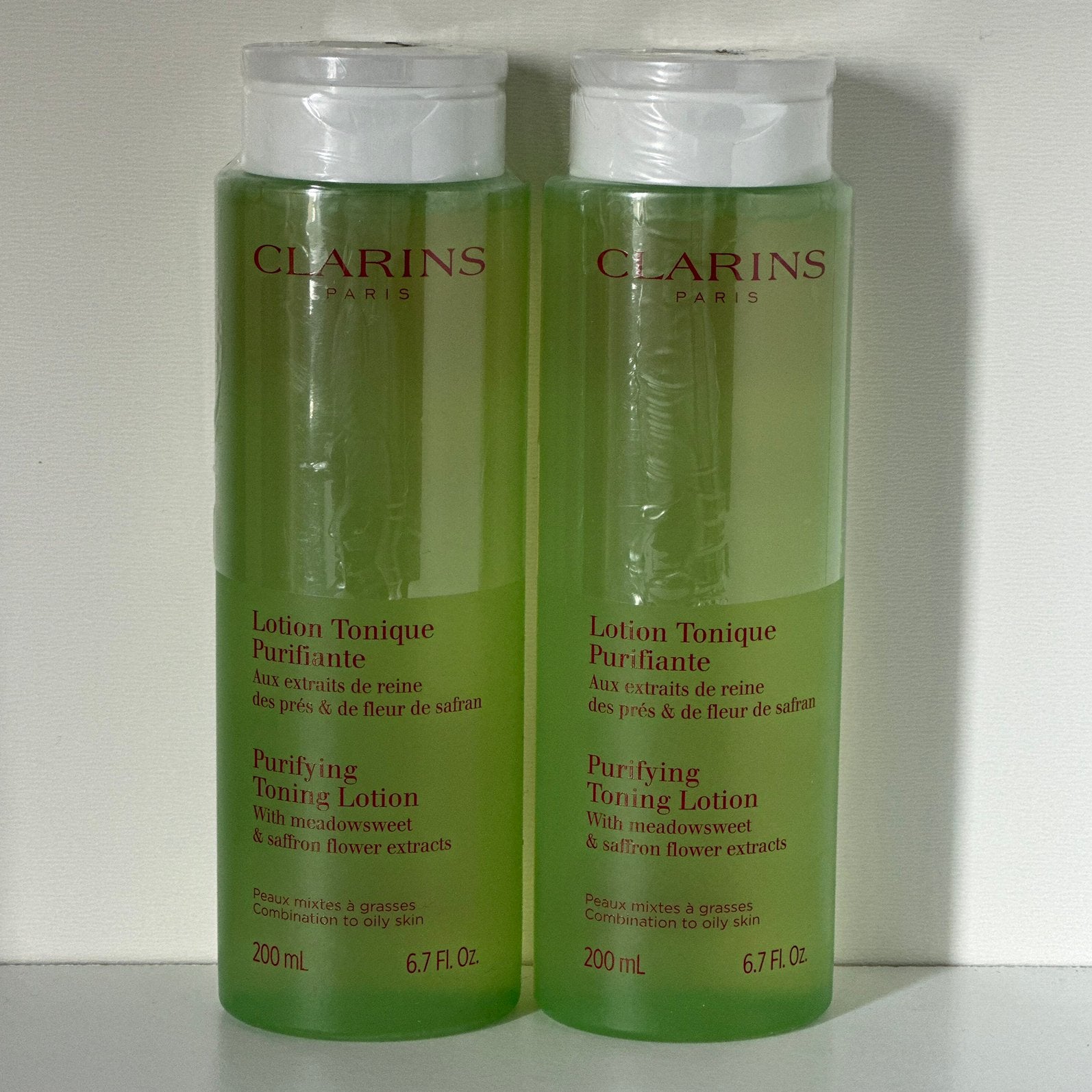 Clarins Purifying Toning Lotion 200 ml, Ophalen of Verzenden, Nieuw, Gehele gezicht, Verzorging