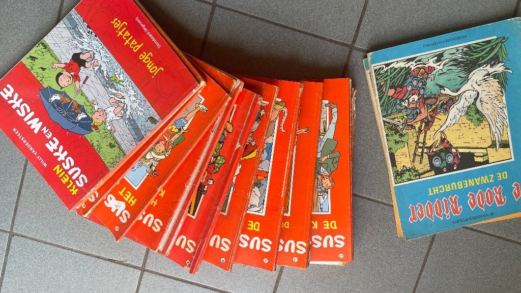 Suske en Wiske, Meerdere stripboeken, Ophalen, Gelezen