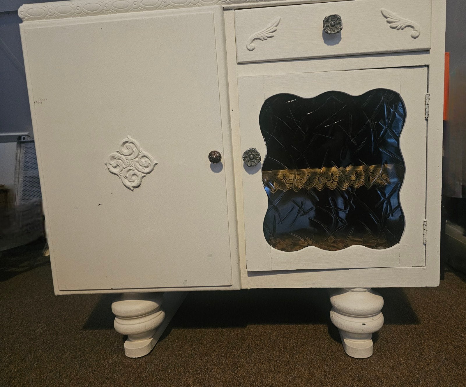 Oud dressoir / kastje., Ophalen, Gebruikt, Met deur(en), Vintage