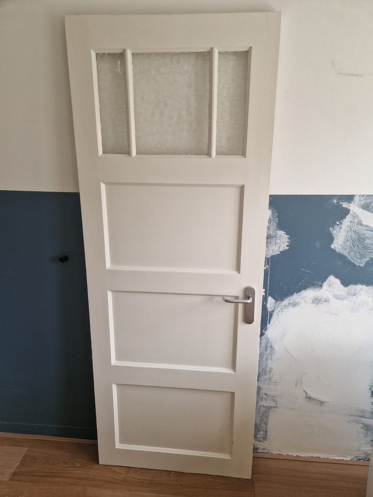 Bruynzeel jaren 30 paneeldeur - 201,7 x 77,6, Doe-het-zelf en Verbouw, Deuren en Horren, Ophalen, Gebruikt, Binnendeur, 200 tot 215 cm