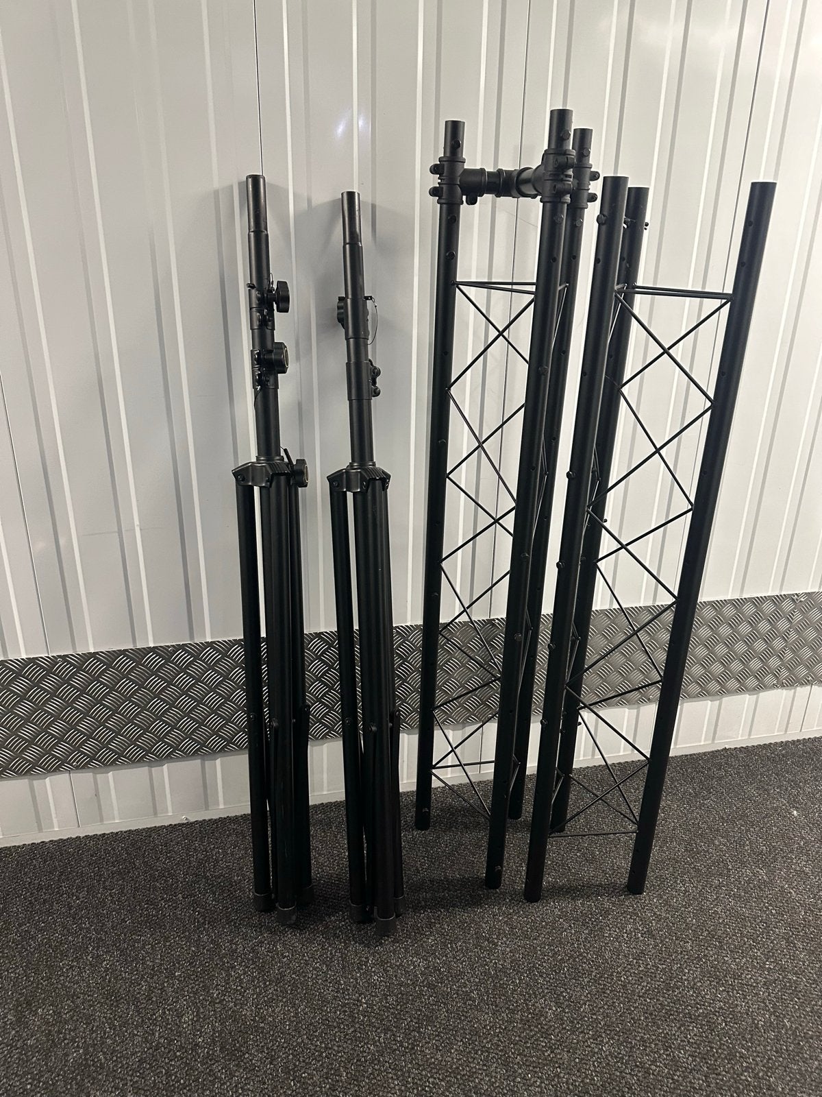 Truss met statief set, Ophalen, Gebruikt
