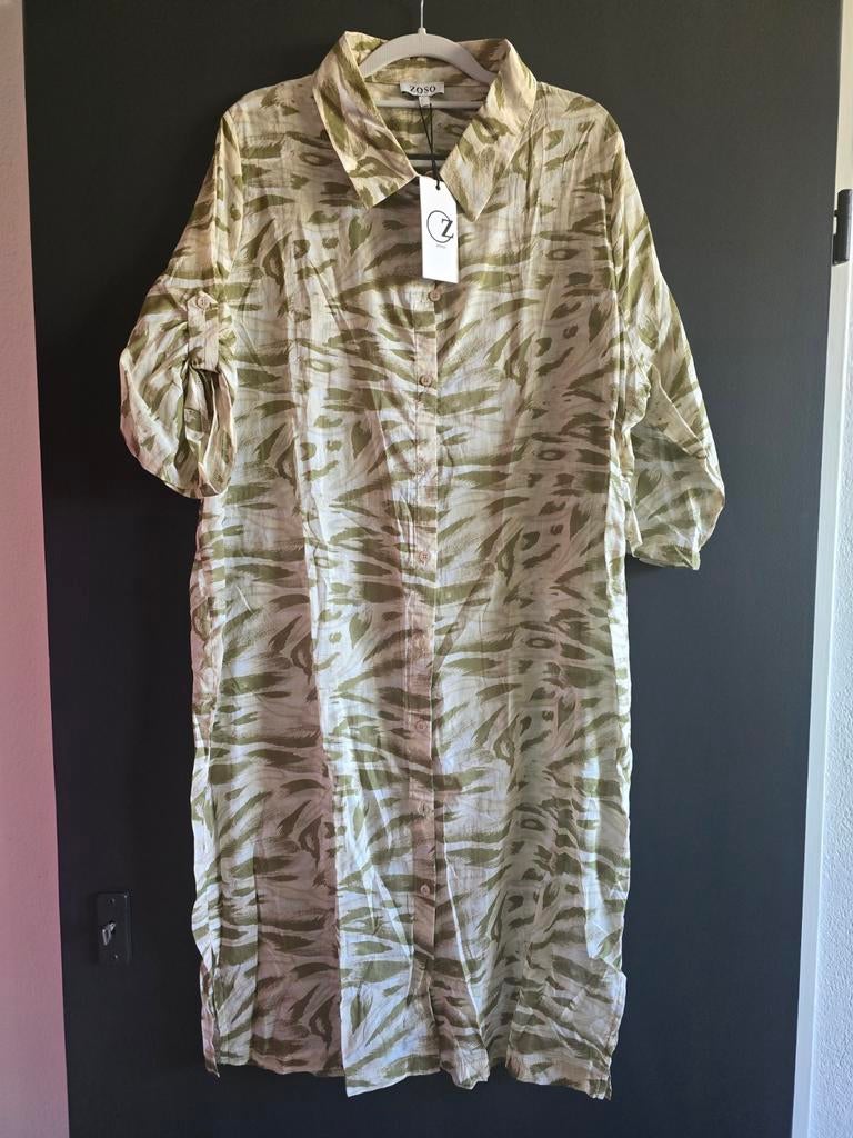 Nieuwe jurk zoso groen L, Kleding | Dames, Ophalen of Verzenden, Nieuw, Groen