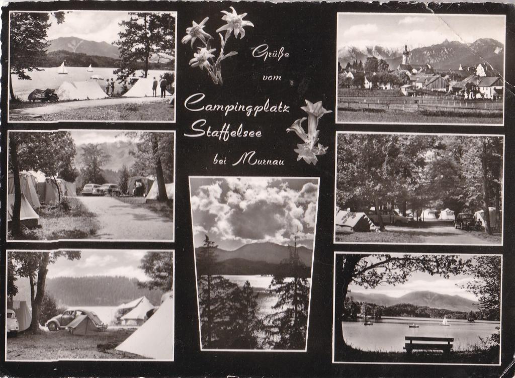 Duitsland – Beieren – zwart/wit – gelopen, Verzenden, 1980 tot heden, Gelopen, Duitsland