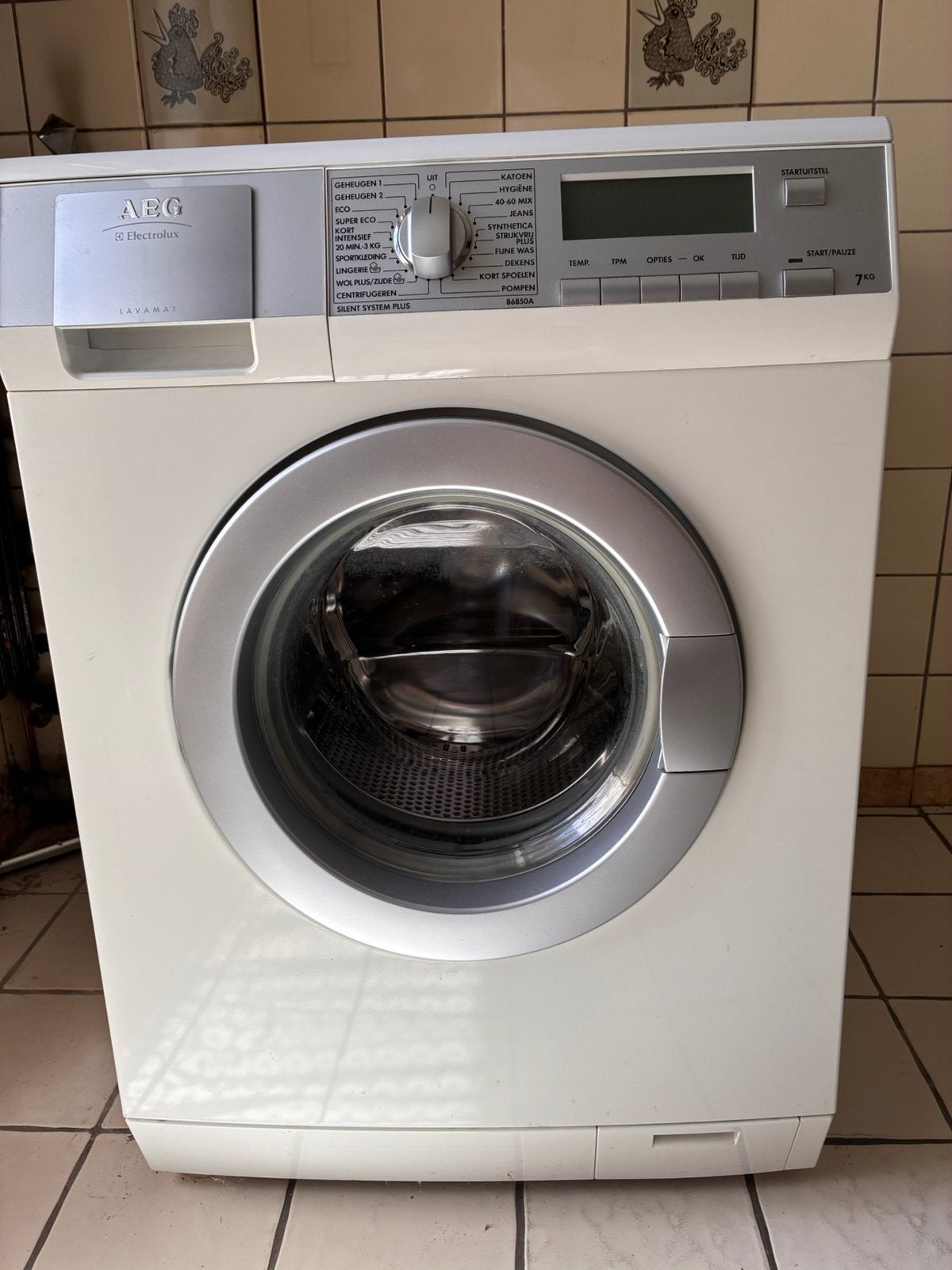 AEG Lavamat 86850 A - Wasmachine, Ophalen, Zo goed als nieuw, 85 tot 90 cm, 1200 tot 1600 toeren