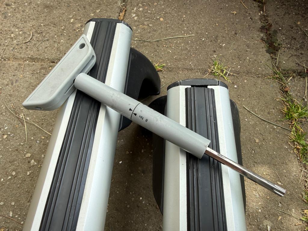 Te koop: originele BMW dakdragers voor BMW 3-serie E90 / E87, Ophalen, Gebruikt