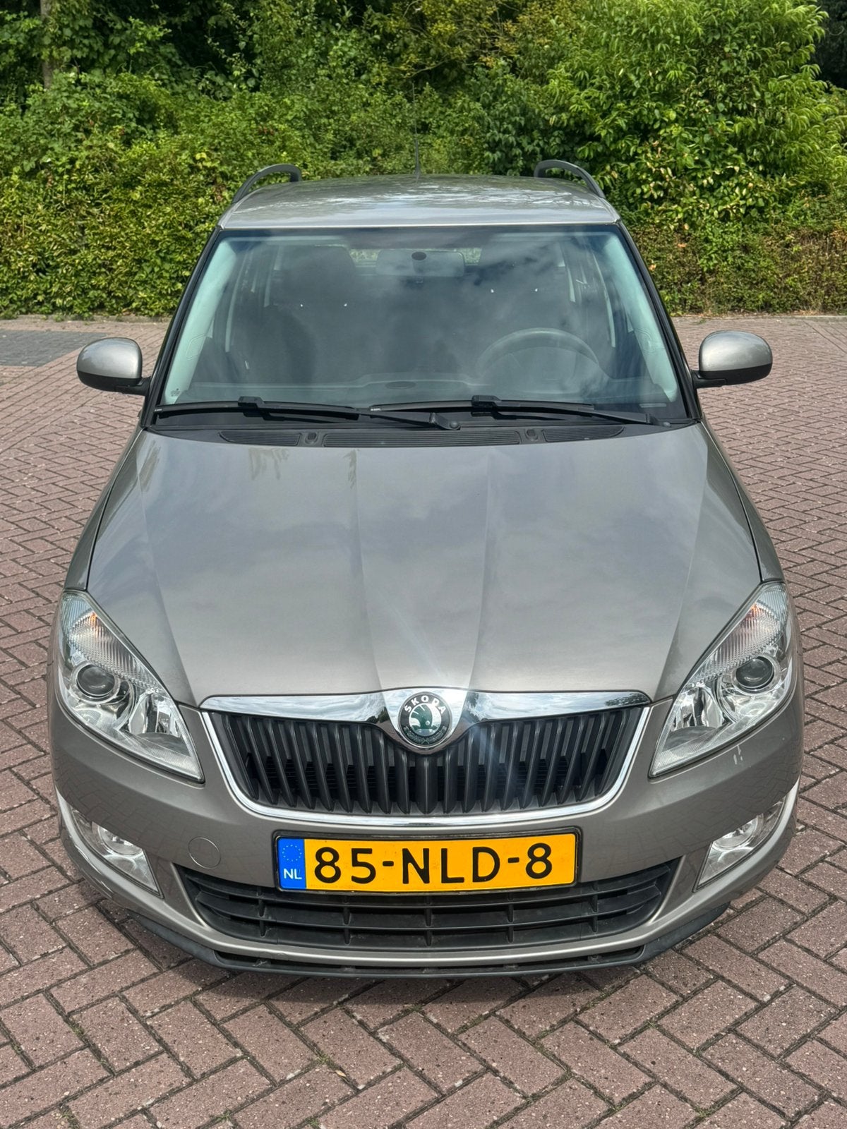Skoda Fabia 1.2 TDI 55KW Combi 2010 Beige, Auto's, Skoda, Voorwielaandrijving, Zwart, 1199 cc, Beige