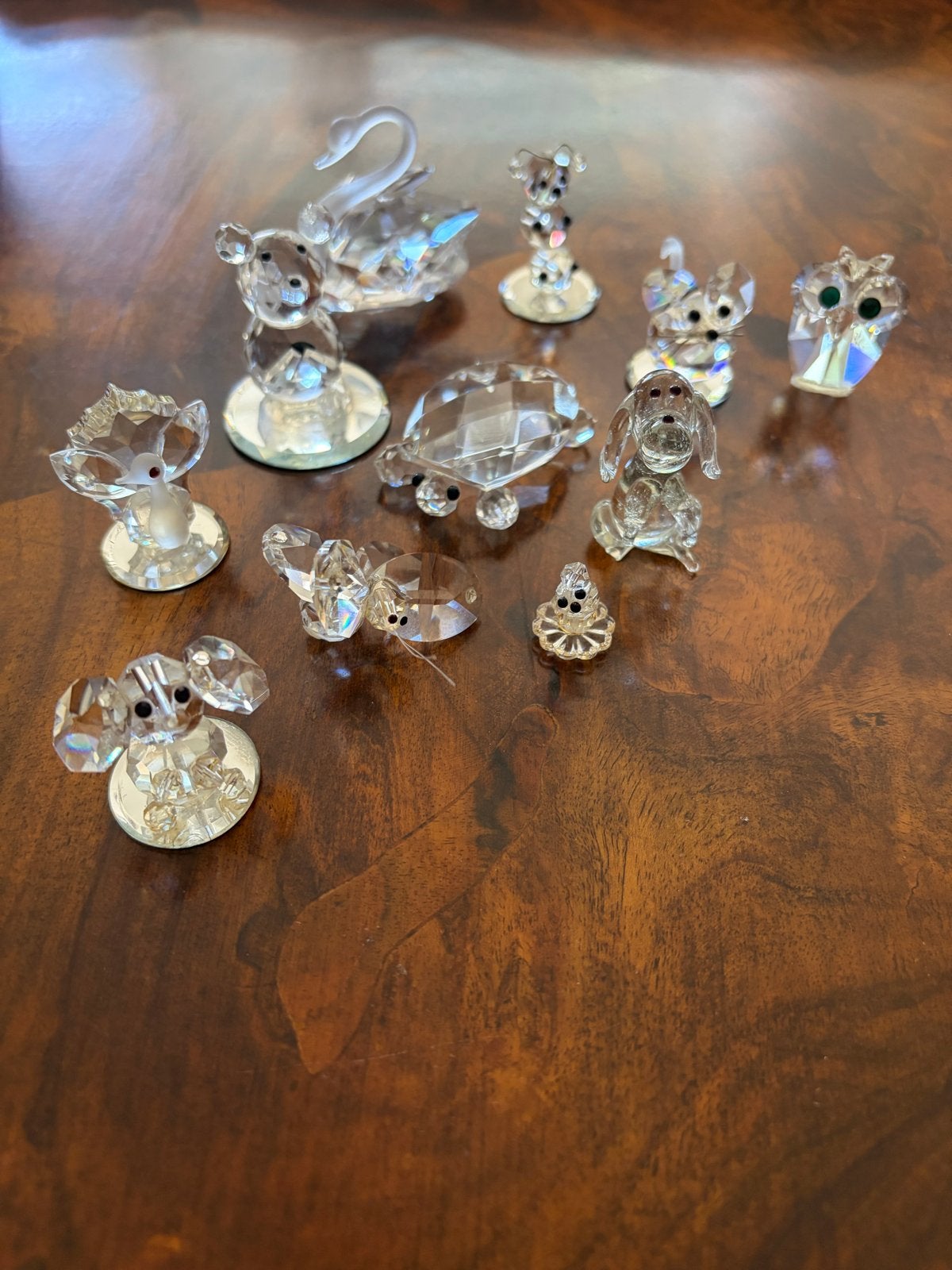 Collectie Swarovski kristallen beeldjes - diverse dieren, Ophalen of Verzenden, Zo goed als nieuw, Overige soorten, Beeldje of Figuurtje