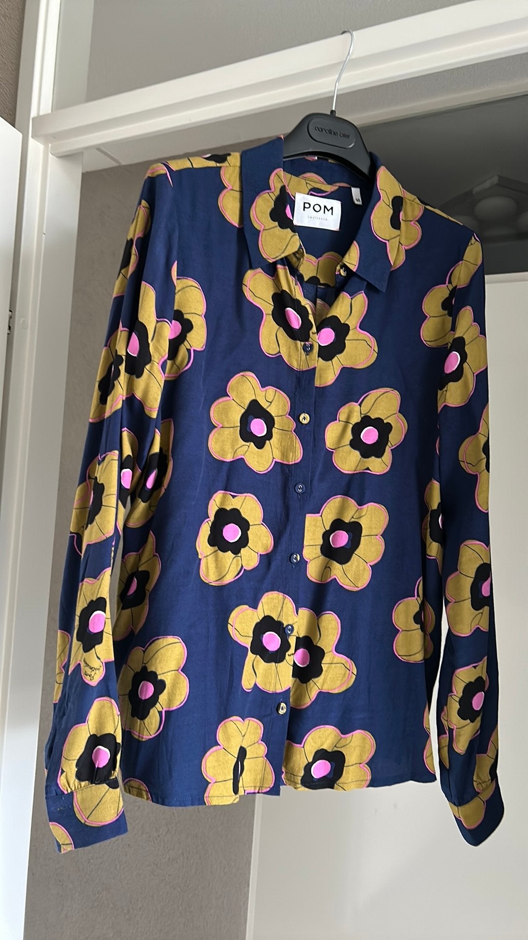 Pom Amsterdam blous, Kleding | Dames, Ophalen, Zo goed als nieuw, Maat 38/40 (M)
