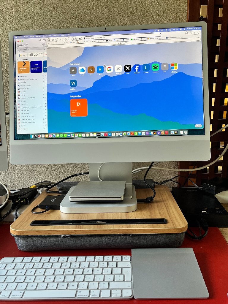 iMac 24 inch februari 2022, Computers en Software, SSD, IMac, Ophalen of Verzenden, Zo goed als nieuw