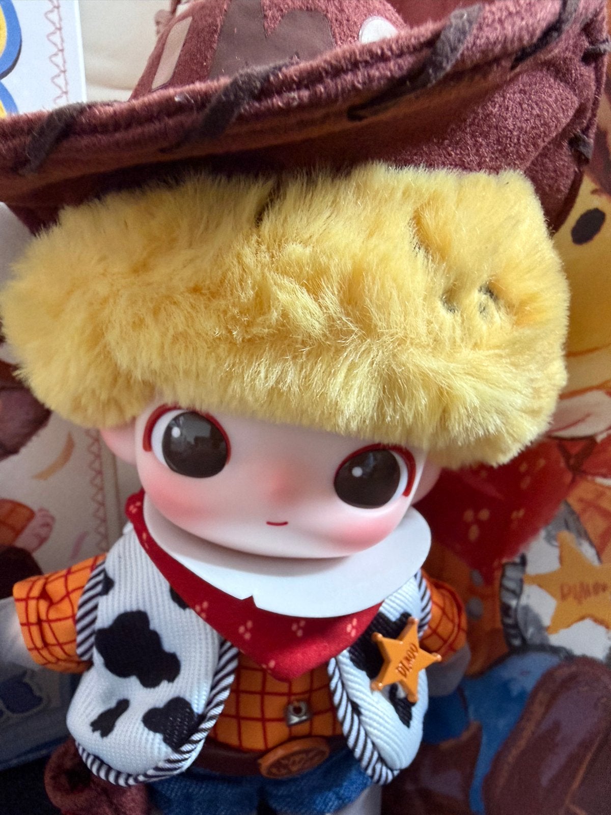 DIMOO WORLD  PIXAR Woody Blind Box Plush Sleutelhanger, Verzenden, Zo goed als nieuw