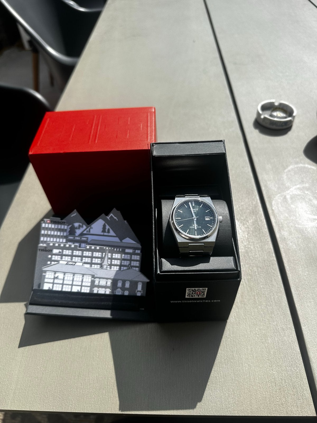 Tissot PRX Powermatic groen 80 - Zo goed als nieuw, Staal, Polshorloge, Zo goed als nieuw, Ophalen