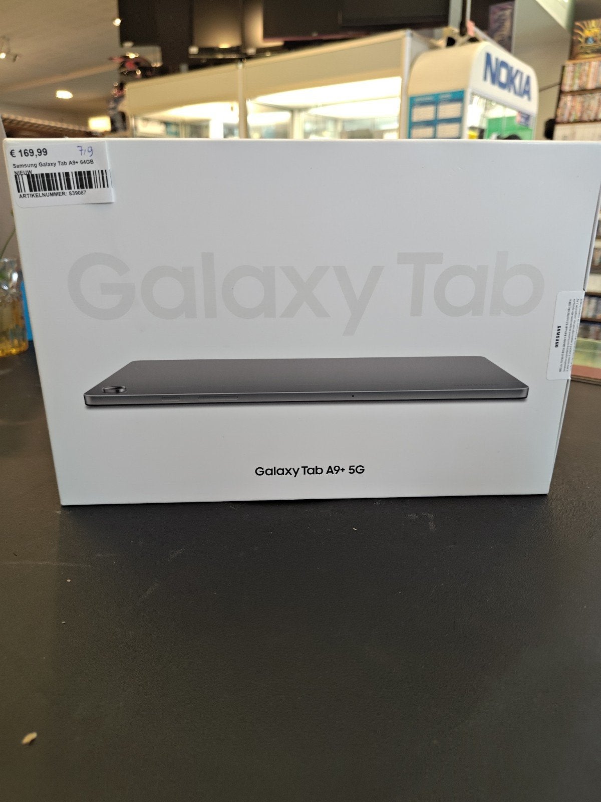 Samsung Galaxy Tab A9+ 64GB NIEUW geseald, Computers en Software, Support@samsung.com, Galaxy Tab A9+, 11 inch, Samsung Electronics Co., Ltd. 129, Samsung-ro, Yeongtong-gu, Suwon-si, Gyeonggi-do, Korea