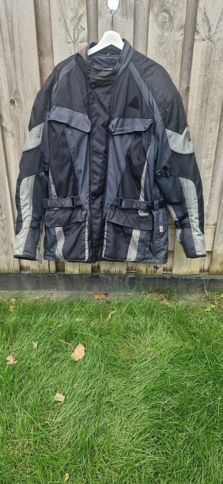 Evolution gevoerde motorjas maat XXL, Motoren, Kleding | Motorkleding, Ophalen of Verzenden, Tweedehands, Jas | textiel