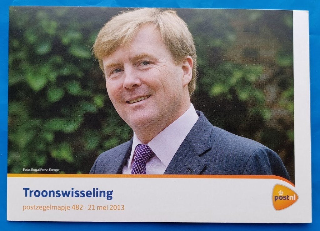 Postzegelmapje 482 - Troonswisseling 2013, Postzegels en Munten, Postzegels | Nederland, Verzenden, Na 1940, Postfris