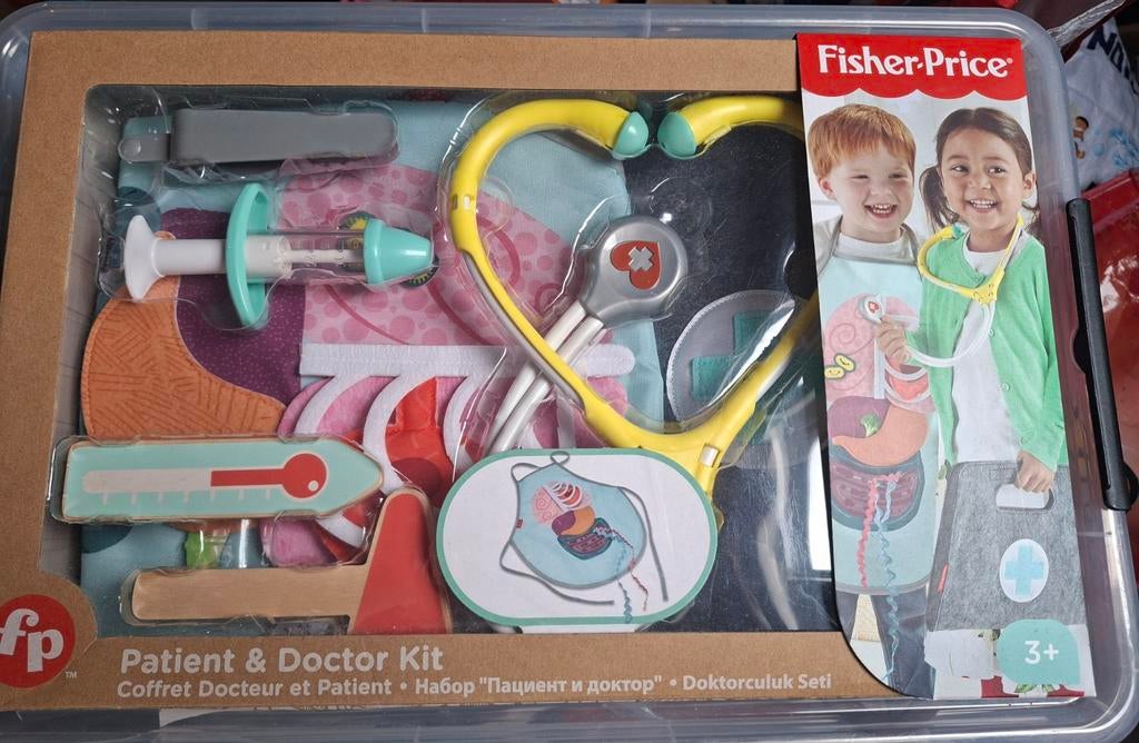 Fisher price dokter & patiënt set | nieuw, Kinderen en Baby's, Speelgoed | Fisher-Price, Ophalen of Verzenden, Nieuw
