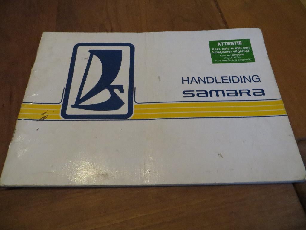 Instructieboek Lada Samara 1990, Auto diversen, Handleidingen en Instructieboekjes, Ophalen of Verzenden