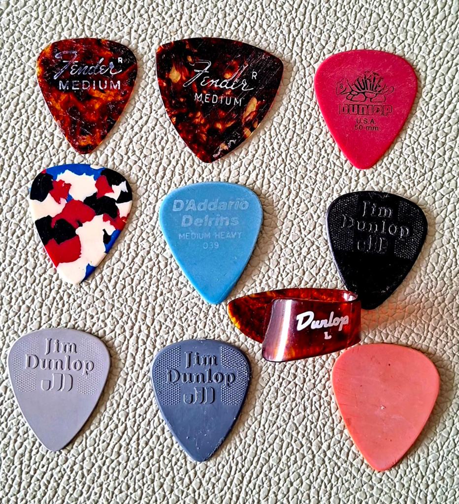 DIVESE PLECTRUMS FENDER DUNLOP D'ADARIO, Ophalen, Elektrische gitaar