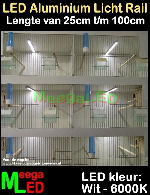 LED profiel TC420 SET 2x 33cm Broedkooi Kweekkooi Vogelkooi, Ophalen of Verzenden, Nieuw, Aluminium, Broedkooi of Kweekkooi