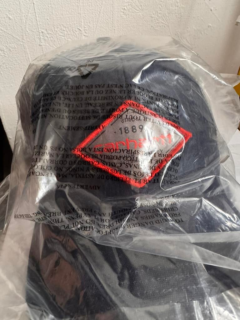 Nieuwe Carhartt Cap - US Workwear - Navy - Bieden mag, Ophalen of Verzenden, Nieuw, One size fits all, Pet