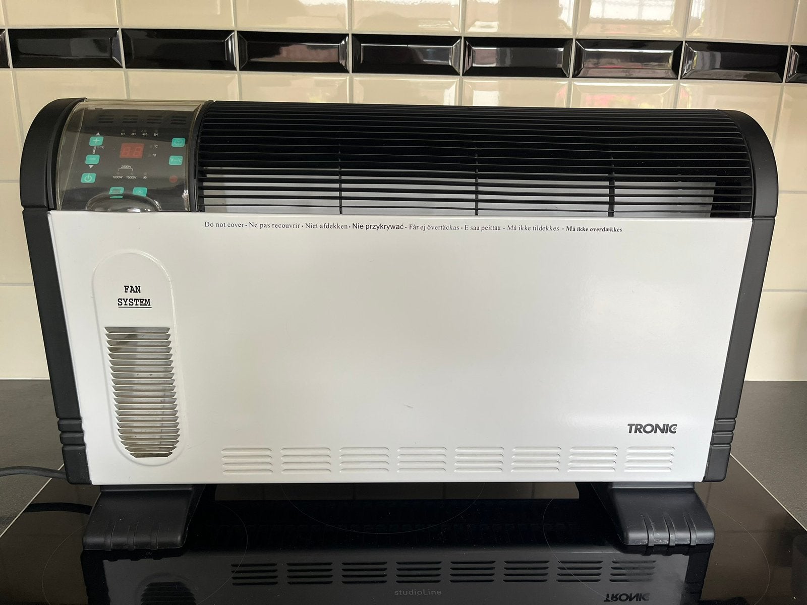 Tronic digitale elektrische convector heather, Ophalen, Overige soorten, Elektrisch, Zo goed als nieuw