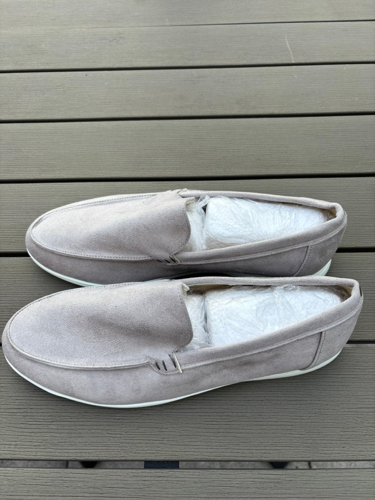 Heren stijlvolle nieuwe suede loafers, Ophalen, Nieuw, Blauw, Loafers