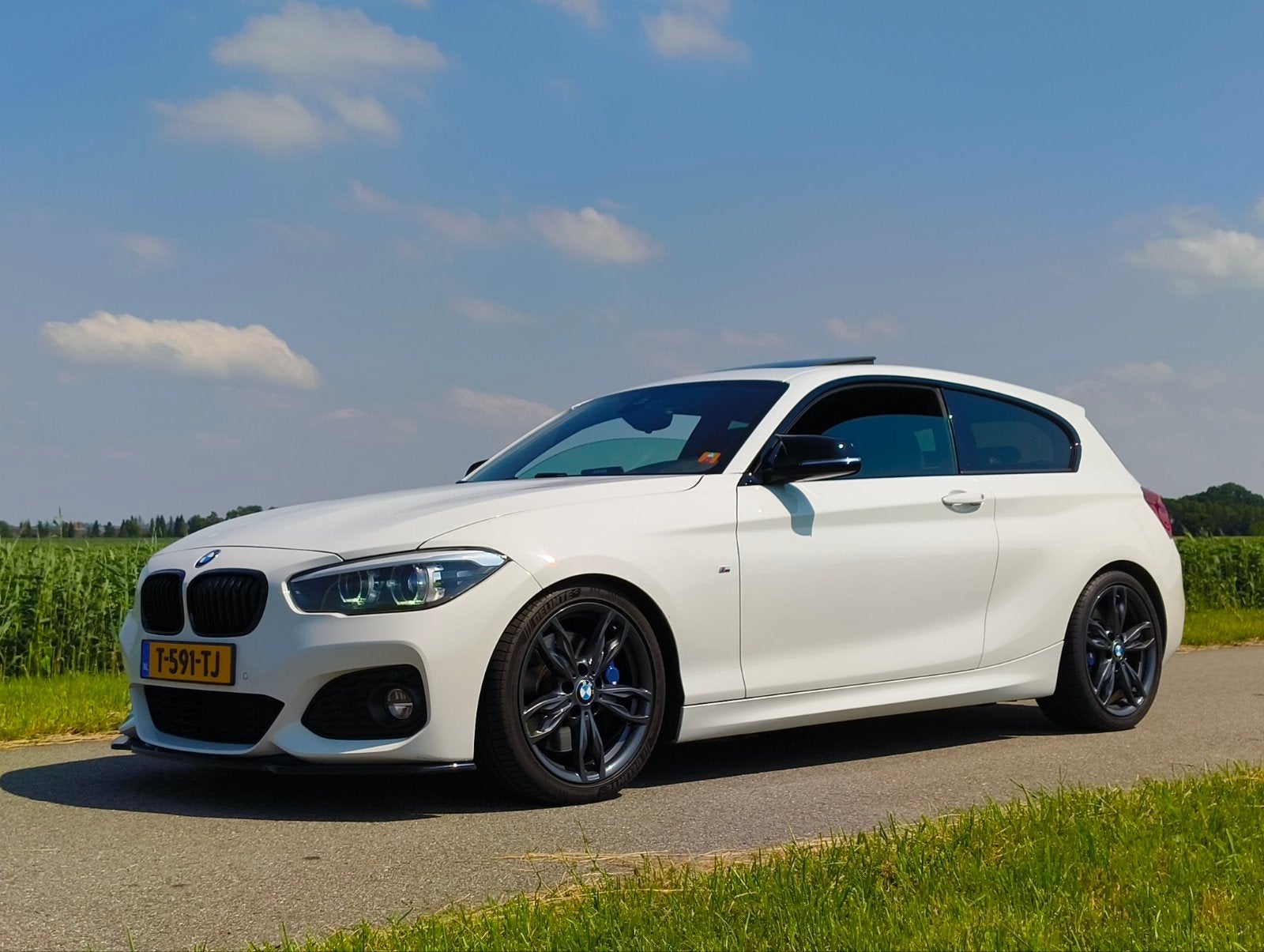 BMW 1-Serie 120i 184pk Aut 2018 Wit, Auto's, BMW, 1998 cc, Achterwielaandrijving, Alcantara, Wit