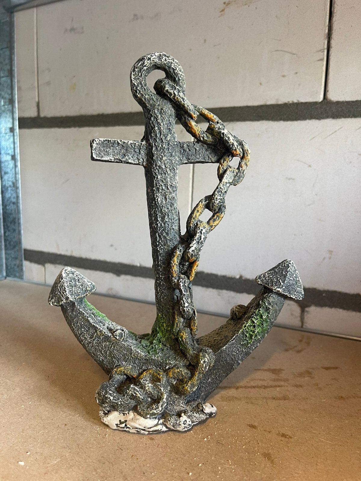 Aquarium decorstuk anker, Ophalen, Zo goed als nieuw, Dier