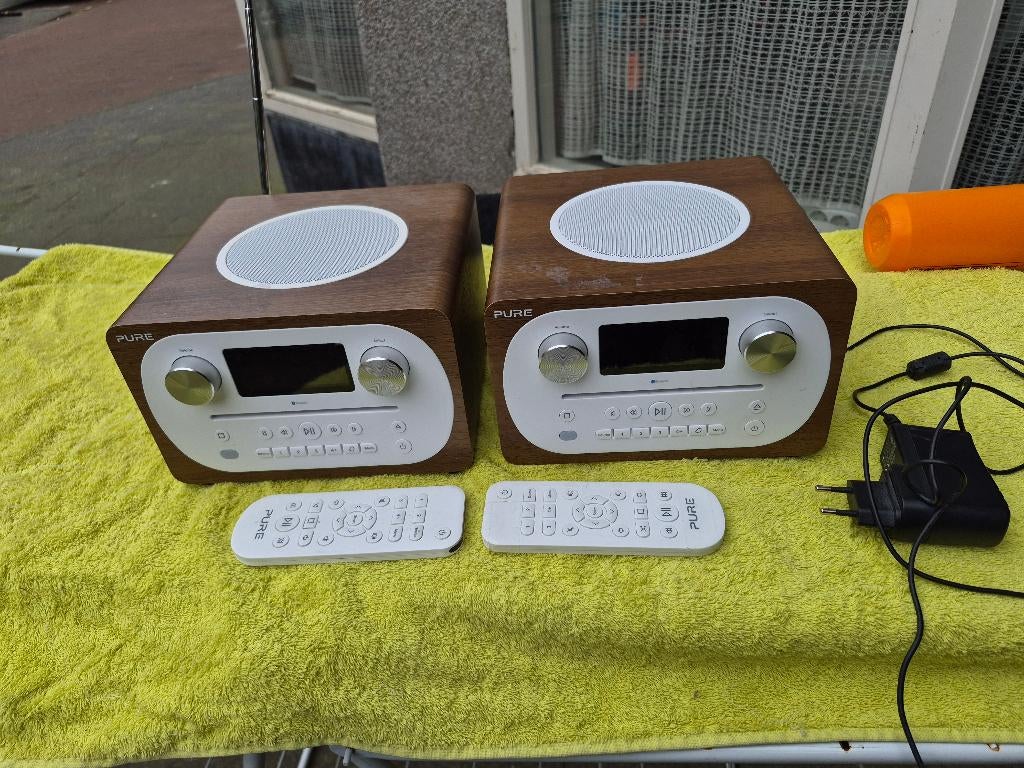 PURE EVOKE C-D4, bruin, Ophalen, Gebruikt, Radio, Met cd-speler