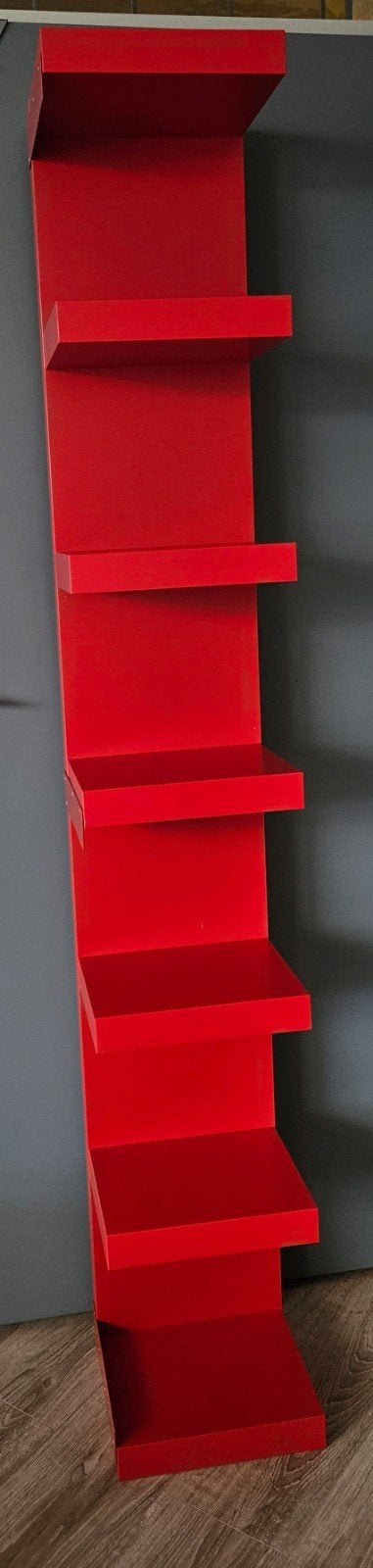 Ikea Lack wandrek, wandplank rood, Huis en Inrichting, Ophalen, Zo goed als nieuw