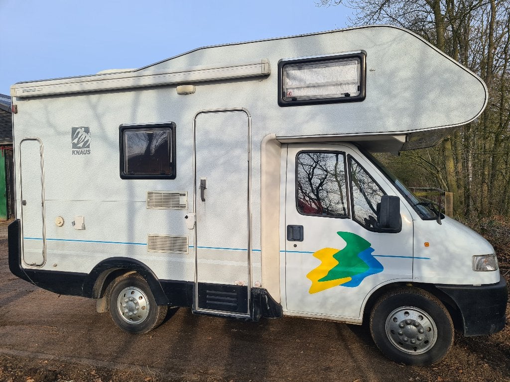 Camper Fiat Knaus 1997, Standaard zit, Alkoof, Fiat, Watertank (Schoon)