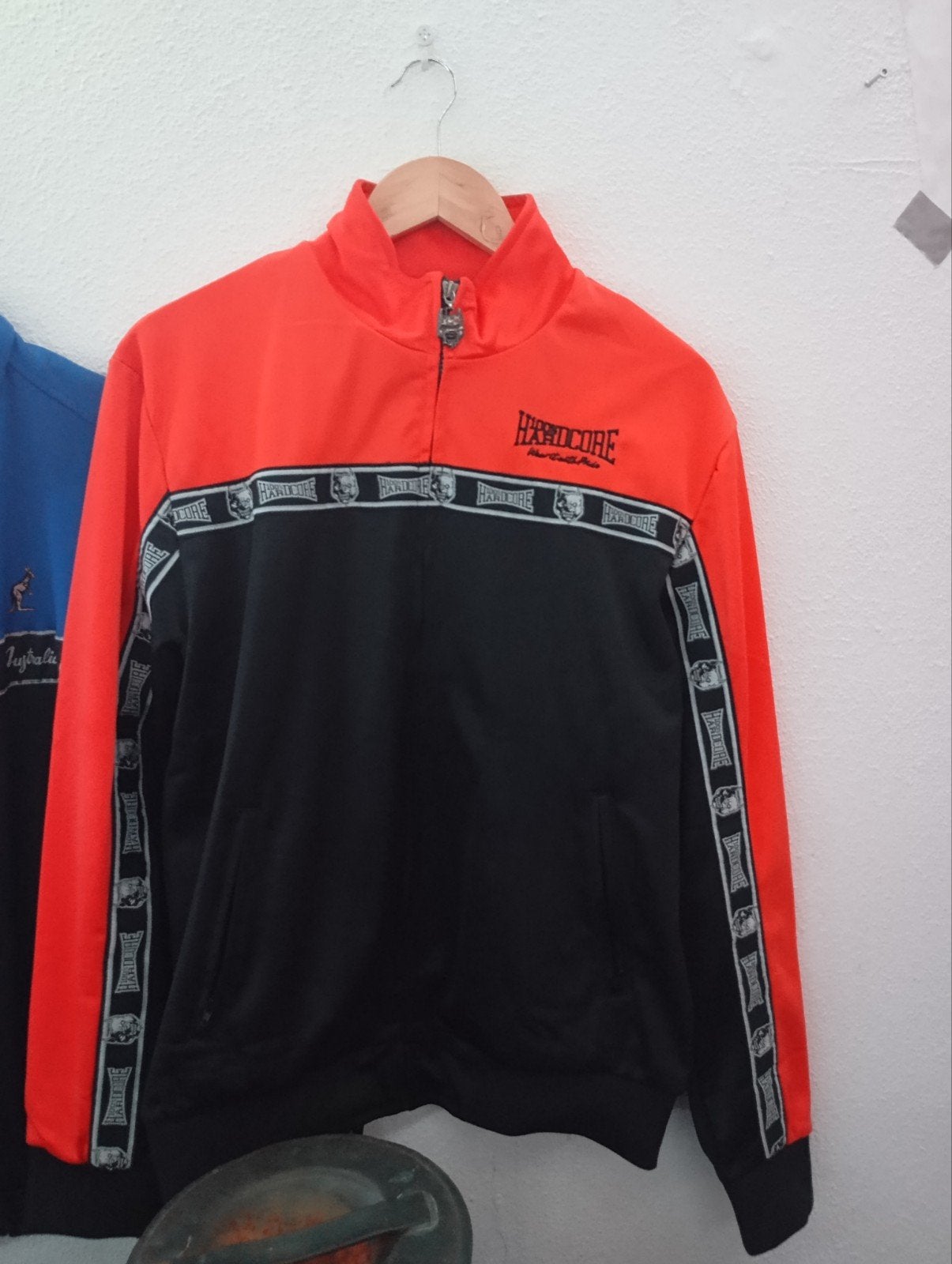 Oranje hardcore vest, Ophalen of Verzenden, Zo goed als nieuw, Maat 56/58 (XL), Oranje