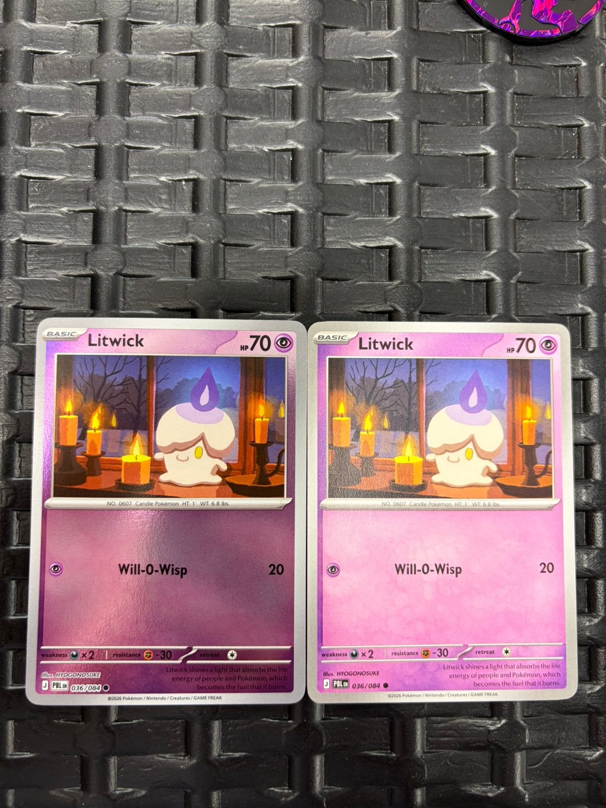 Litwick (036/084) Reverse Holo & normaal, Verzenden, Nieuw, Losse kaart