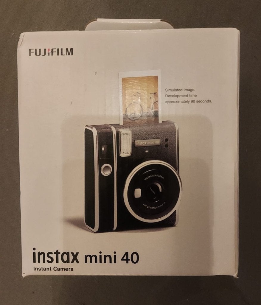 instax mini 40, Audio, Tv en Foto, Fotocamera's Analoog, Ophalen of Verzenden, Zo goed als nieuw, Polaroid, Fuji