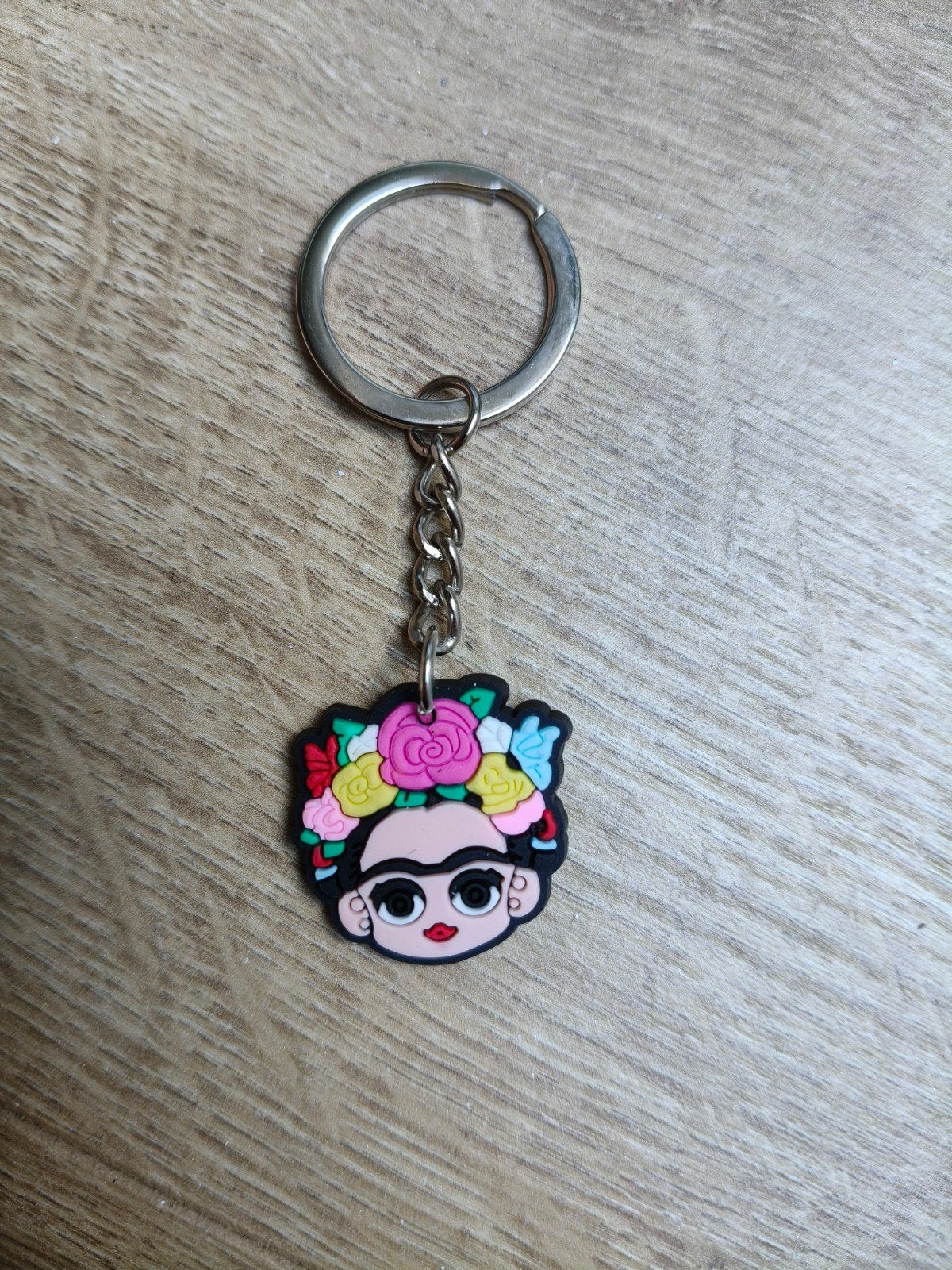Frida Kahlo Sleutelhanger - Kleurrijk en Uniek, Ophalen of Verzenden, Nieuw, Knuffel of Figuurtje