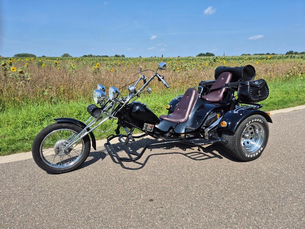 Boom Trike Chopper 1200cc - gereviseerde motor - APK 03-2027, 4 cilinders, 1200 cc, 12 t/m 35 kW