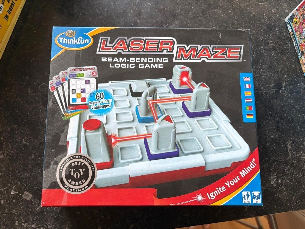 Laser Maze, Een of twee spelers, Ophalen, Zo goed als nieuw, Thinkfun
