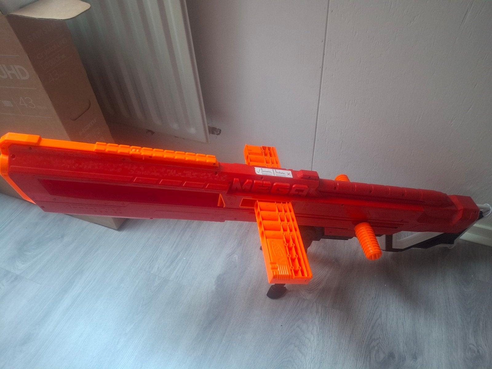 Nerf Mega Blaster - Grote Nerf Blaster, Ophalen of Verzenden, Gebruikt, Jongen of Meisje