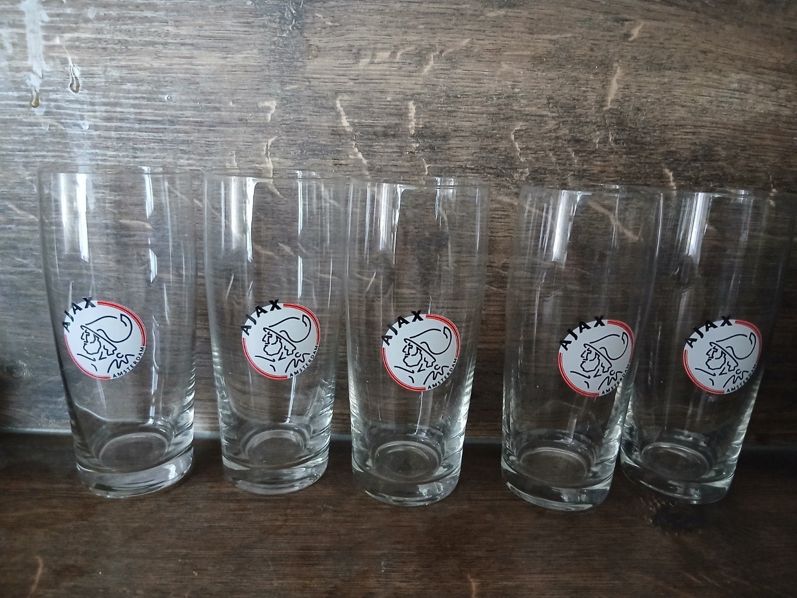 ajax bierglazen fluitje, Ophalen of Verzenden, Zo goed als nieuw, Ajax, Overige typen