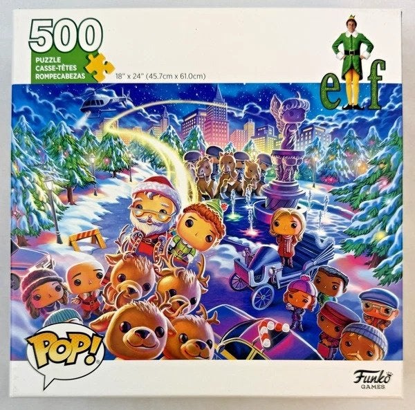 Funko Pop Games Elf Puzzel 500 Stukjes Kerstfilm Ferrell WB