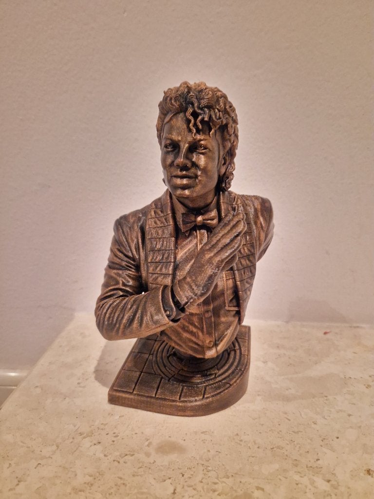 nieuwe buste van michael jackson uit billy jean, Ophalen of Verzenden, Nieuw, Pop, Beeldje of Miniatuur