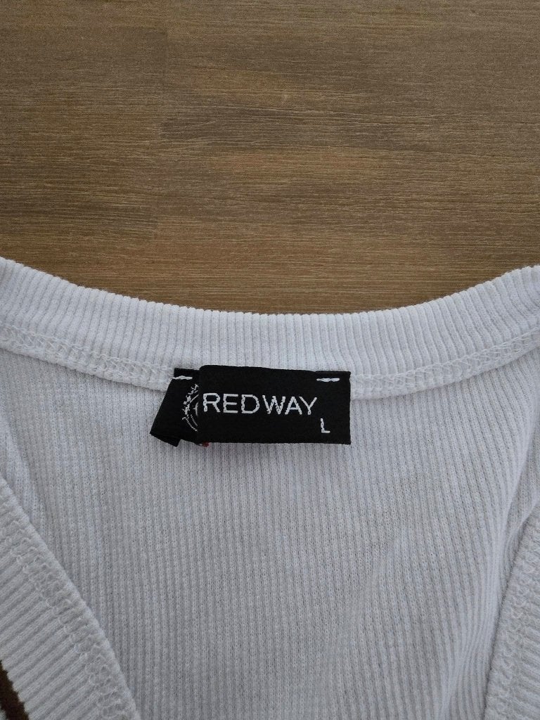 Redway Popeye tanktop maat L, Kleding | Heren, Maat 52/54 (L), Wit, Ophalen of Verzenden, Zo goed als nieuw