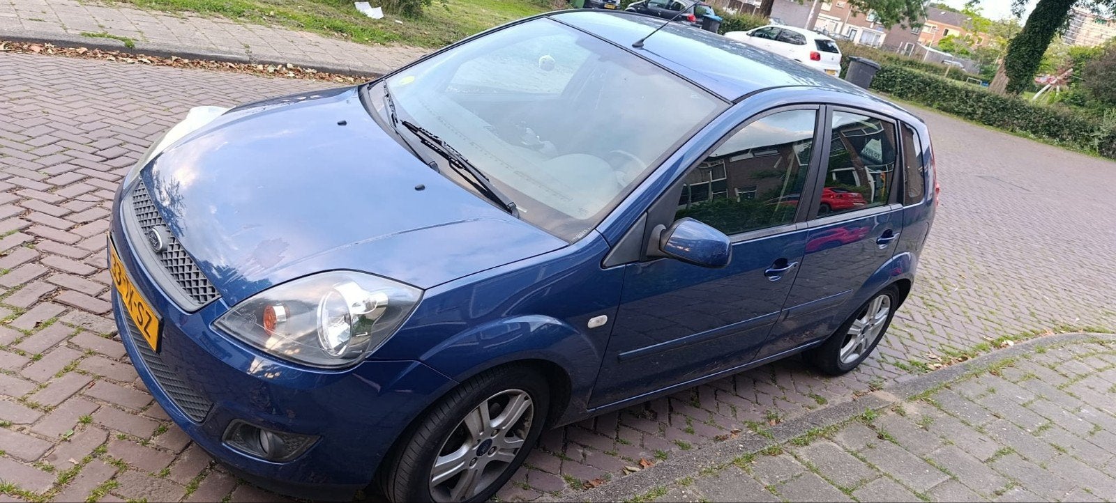 Ford Fiësta 1.3 8V 5DR 2007 Blauw, 1299 cc, 40 €/maand, 4 cilinders, Blauw