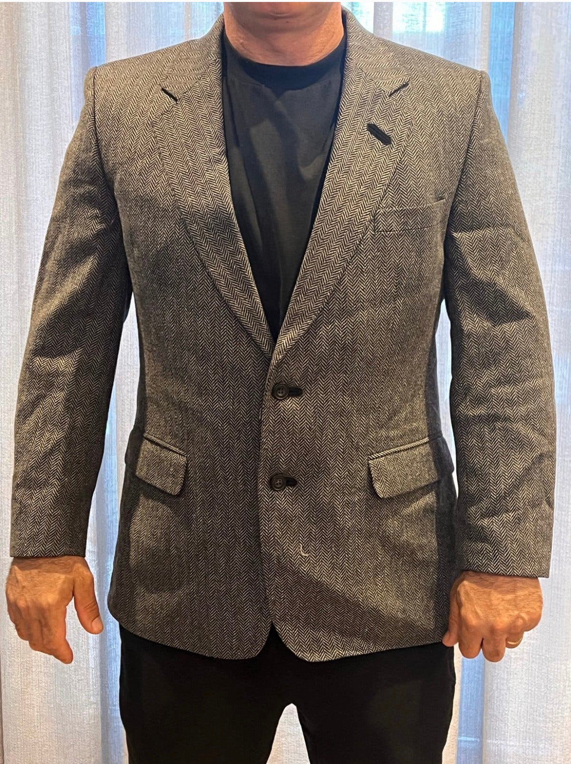 Daks Signature Merino Wollen Colbert- Maat 52/54 (L), Kleding | Heren, Ophalen of Verzenden, Zo goed als nieuw, Maat 52/54 (L)