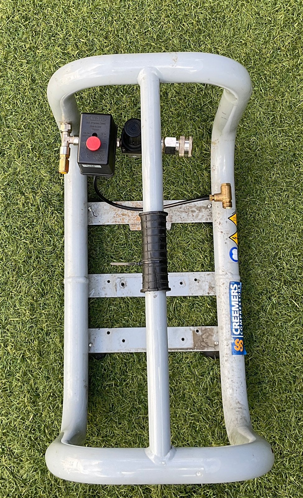 Creemers compressor frame, 100 liter of meer, Ophalen of Verzenden, Zo goed als nieuw