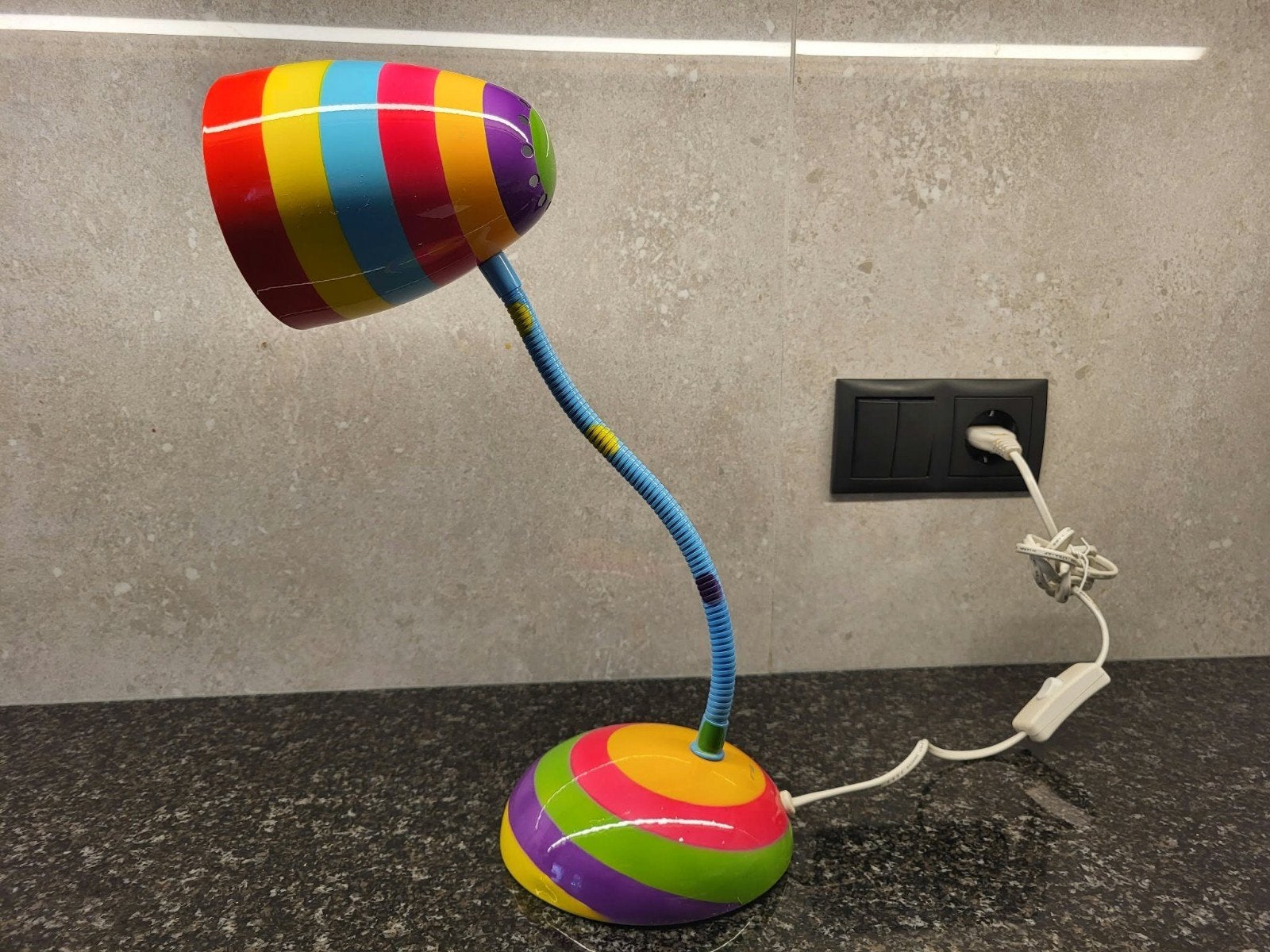Pylones Bureaulamp - Kleurrijke en Flexibele Verlichting, Bureaulamp, Kunststof, Overige merken, Meerkleurig